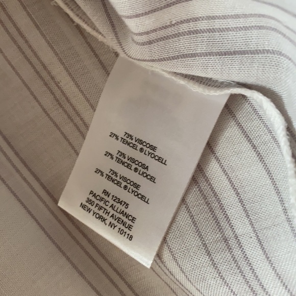 Jones New York Crossover Back Tunic Stonestripe - Picture 8 of 11